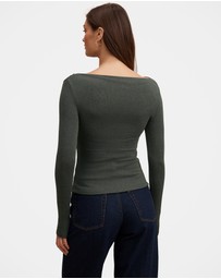 Forever New - Jasmine Straight Neck Top