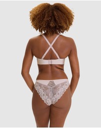Sans Complexe - Arum Prima Padded Convertible-to-Strapless Bra With Lace