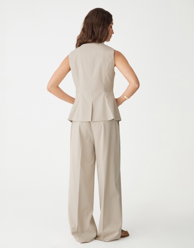 Forcast - Zoe Pinstripe Vest
