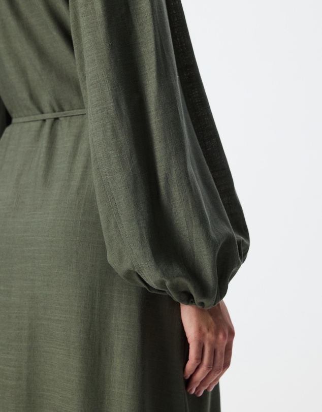 Tussah - Cara Blouson Sleeve Midi Dress