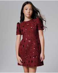 Bardot Junior - Evianna Boucle Mini Dress - Kids-Teens