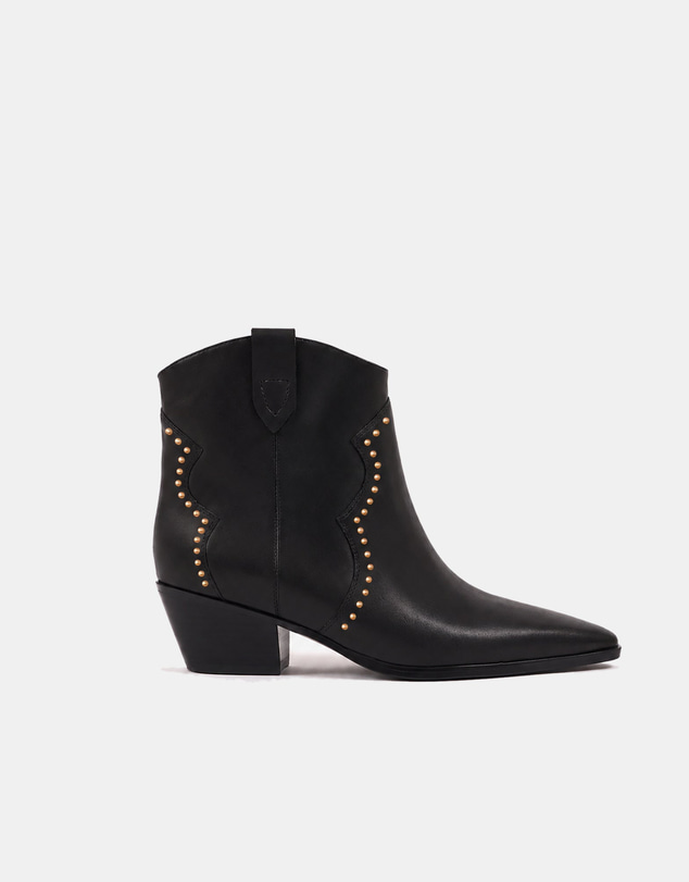 Sol Sana - Alta Ankle Boot Black/Gold