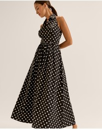 Review - Ava Spot Maxi Dress