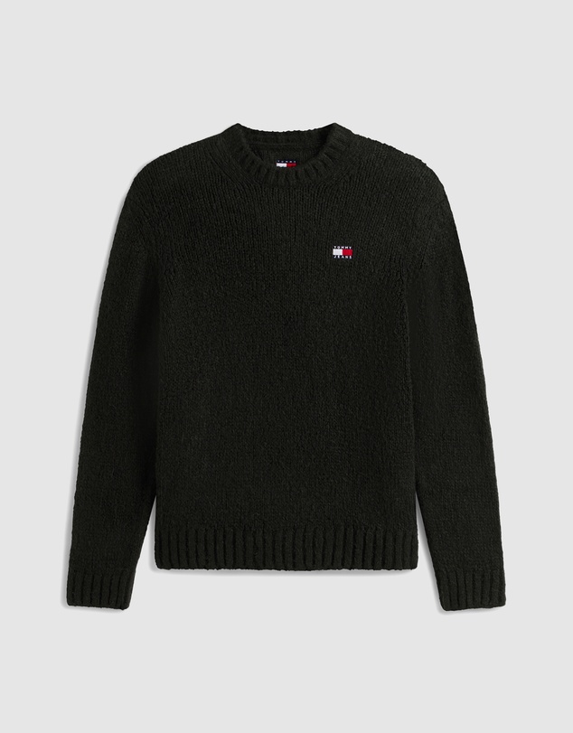 Tommy Jeans - Regular Cosy Texture Badge Sweater