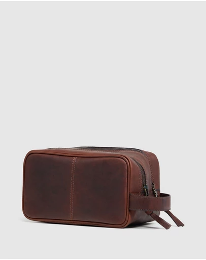 Oxford - Traveller Leather Wash Bag