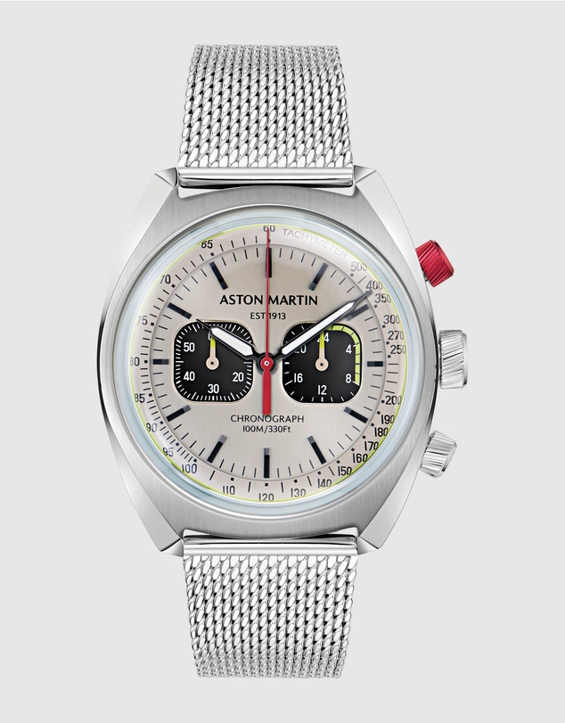 Aston Martin - TS2 Chronograph Stainless Steel Mesh Bracelet Watch