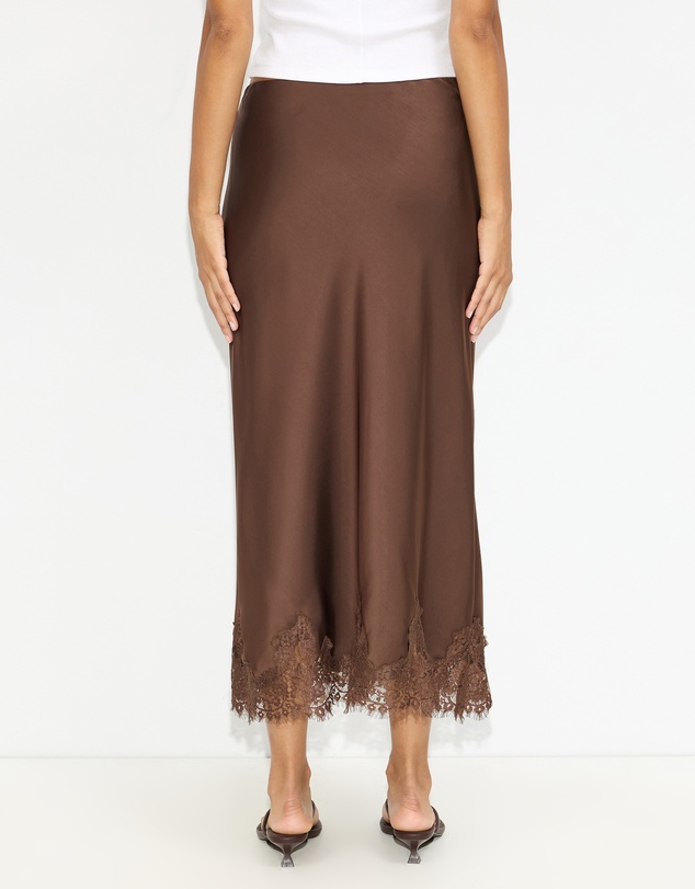 Dazie - Rhea Lace Midi Skirt