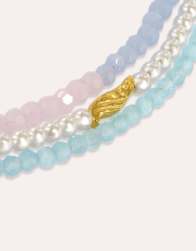 Ottoman Hands - Waterproof Layered Beaded Necklace