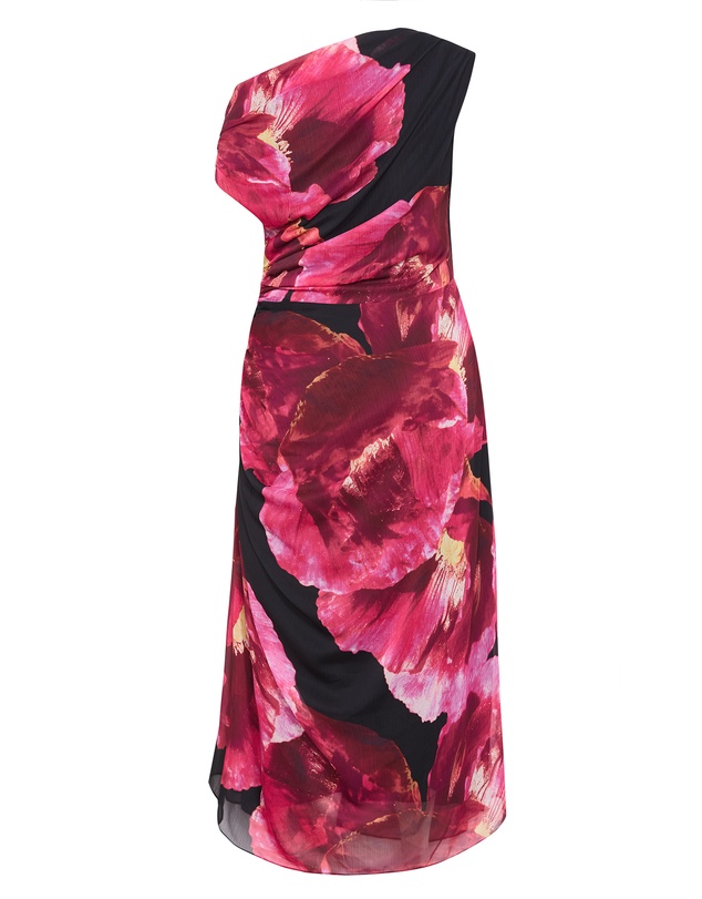 City Chic - Vivid Print Maxi Dress