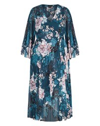 City Chic - Jade Blossom Maxi Dress