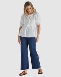 Sass - Sylvie Peplum Top