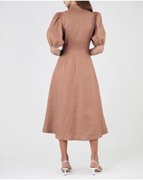 Amelius - Julius Linen Midi Dress