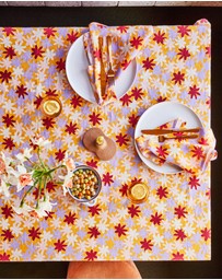 Mosey Me - Crimson Floral Napkin Set