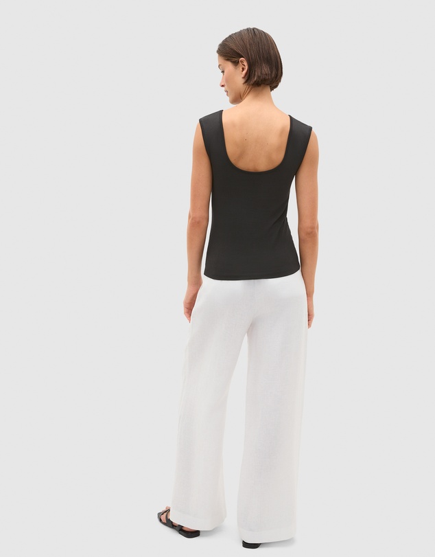 Seed Heritage - Boat Neck 90s Top