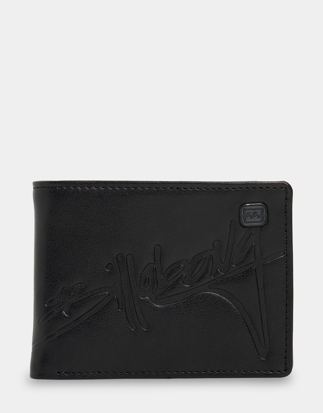 Billabong - Mens Script Bi Fold Wallet