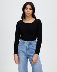 KAJA Clothing - Front Button Winter Gaia Top