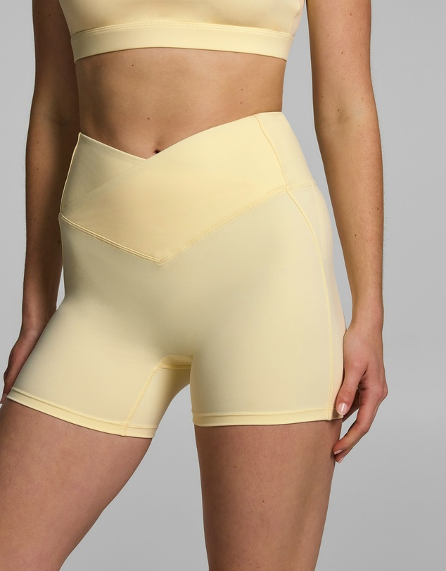 Rockwear - Cross Front Mid Thigh Bike Shorts