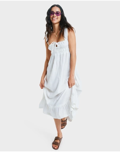 Roxy - Womens Paradise Winds Midi Dress