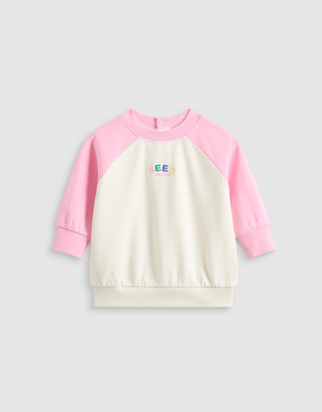 Seed Heritage - Colourblock Logo Sweat