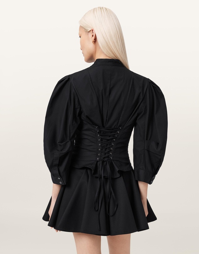 AllSaints - Maud Lace Up Shirt