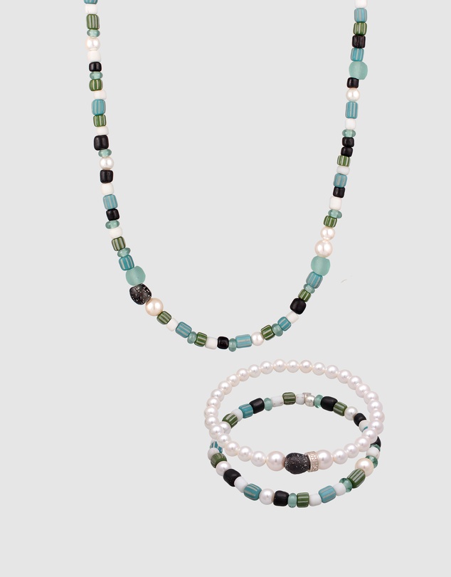 Kuzzoi - ICONIC EXCLUSIVE - Mixed Beads Jewellery Set