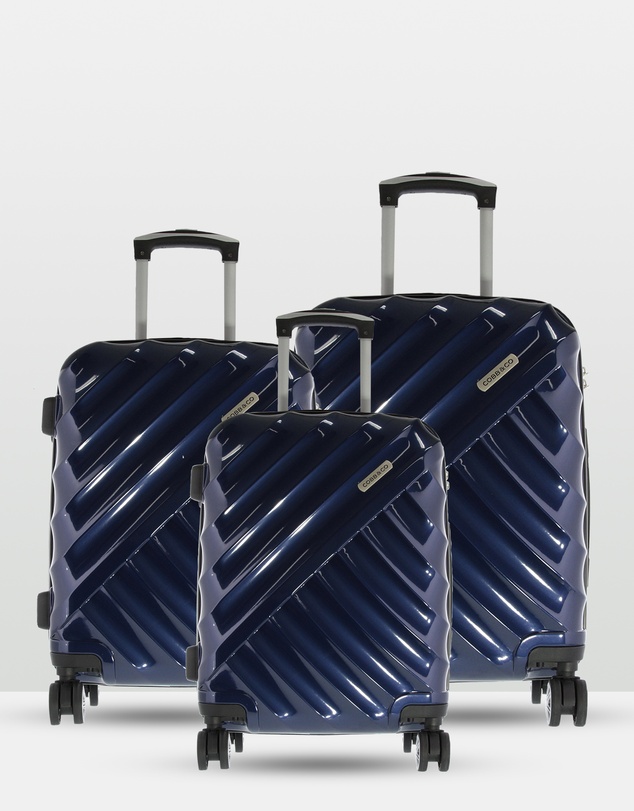 Cobb & Co - Bendigo Polycarbonate Luggage 3 Piece Set