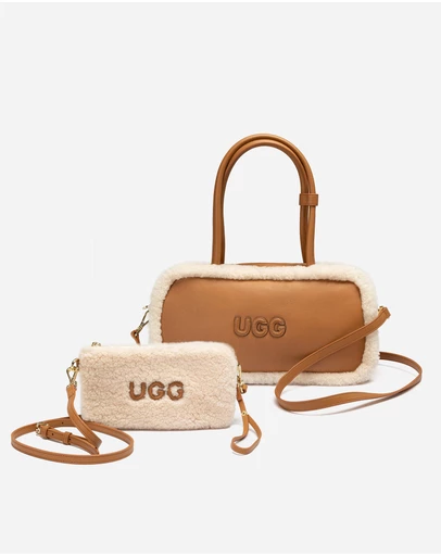 Ozwear Connection Uggs - Ugg Omi Top-Handle Leather Bag
