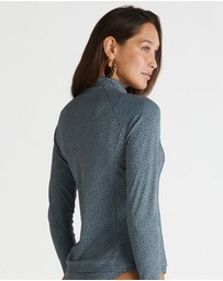 Aqua Blu Australia - Dove Hayley Rash Guard