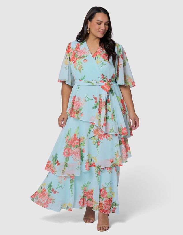 Pink Dusk by Curve Project - Hypnotic Maxi Dress
