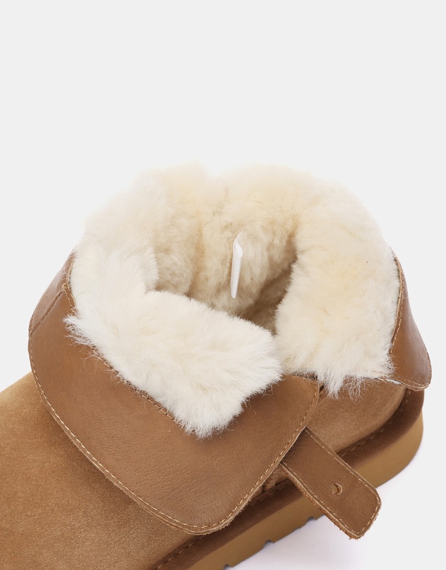 EVERAU - Australian Shepherd Ugg Mini Winza Cow Suede Upper UGG Boots