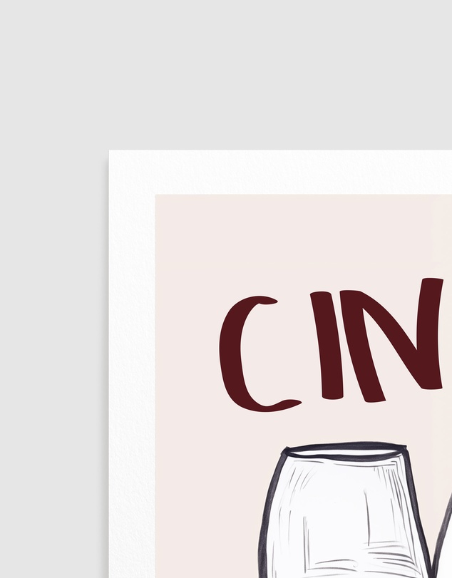 Olive et Oriel - Cin Cin by Andreas Magnusson Art Print