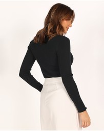 Petal & Pup - Kya Knit Top - Black