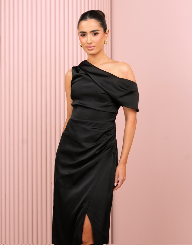 Azzurielle - Clodia Satin Dress