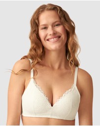 Naturana - The Friday Wirefree Recycled Lace Bra