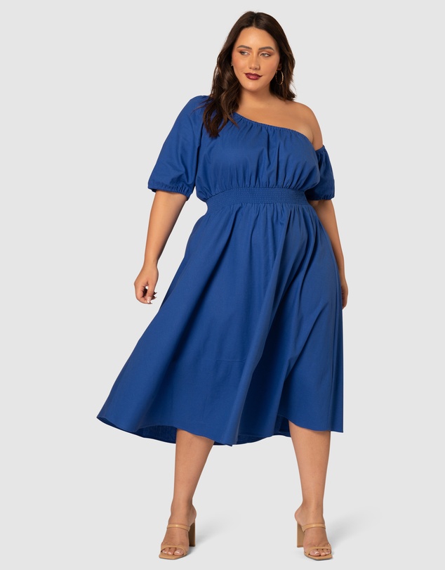 Pink Dusk by Curve Project - Brightside Midi Dress