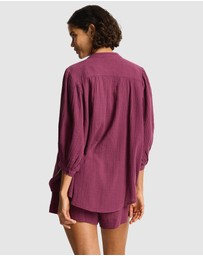Sea Level Australia - Sunset Boho Blouse