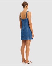 KIVARI - Oriana Denim Mini Dress
