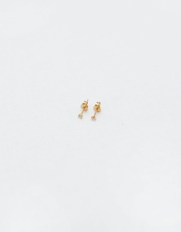 Style Addict - Extra Small Pin Diamante Earrings