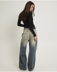 Insight - Rez Maxi Baggy Denim Jeans