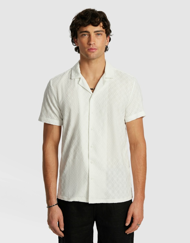 yd. - Murdock Textured Shirt