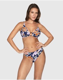 Nip Tuck Swim - Navy Petal Precision Carmel Swim Pant