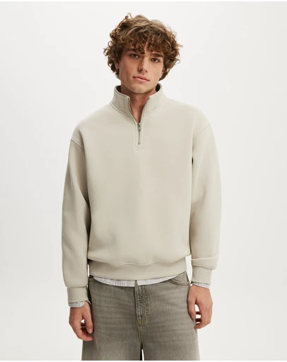 Cotton On - 1/4 Zip Fleece