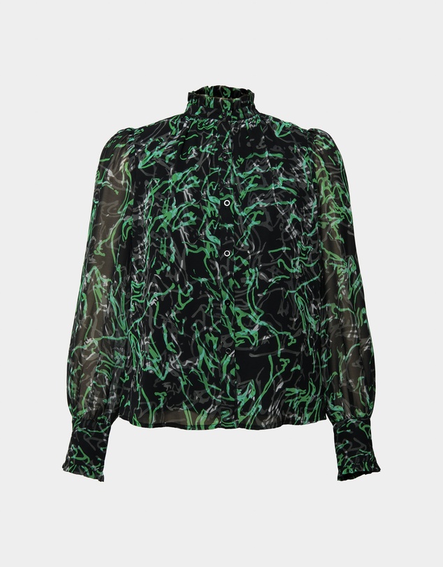 Forcast - Veda Collar Blouse
