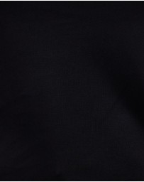 Honey and Beau -  jersey slim fit top with cap sleeves in black