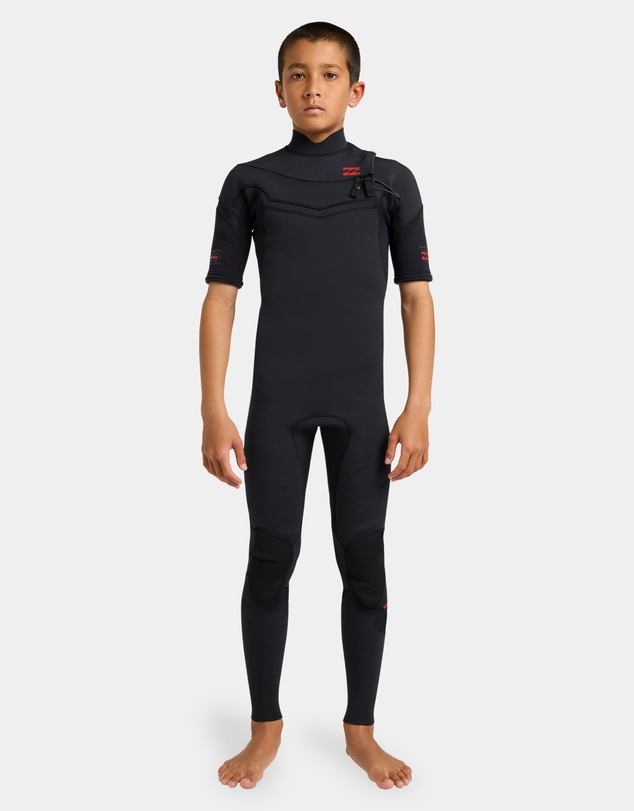 Billabong Kids - Boys 8 to 16 2/2mm Absolute Ultra Chest Zip Wetsuit