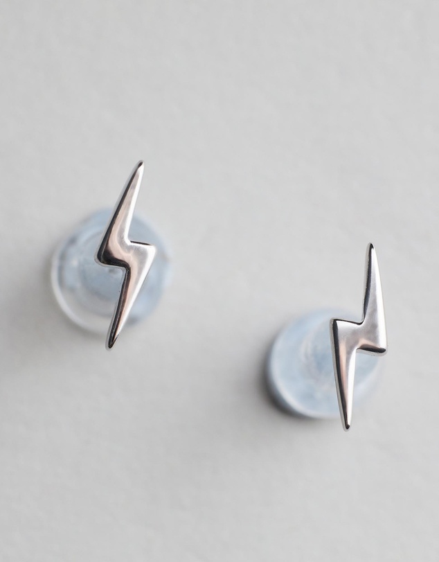 Native Sol - Lightning Bolt Studs
