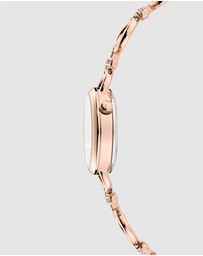 Ted Baker - Lilabel Bow Rose 28mm Gold-Tone Bracelet Watch
