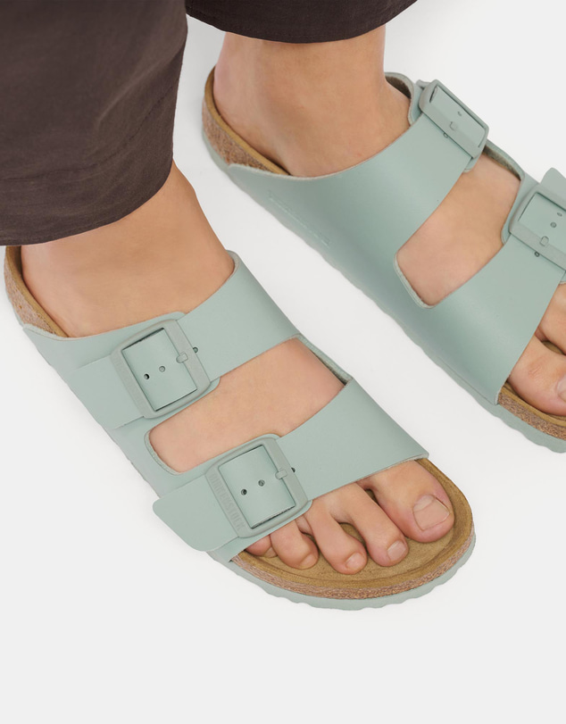 Birkenstock - Arizona Pure Sage Birko-Flor Narrow - Unisex