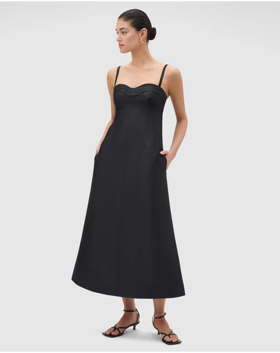 Oroton - Sculptured Bodice Dress