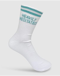High Heel Jungle - Heavily Meditated Cotton Sock